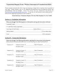 Consumers can dispute fraudulent charges on their bill by calling their issuer. Green Dot Dispute Form Fill Online Printable Fillable Blank Pdffiller