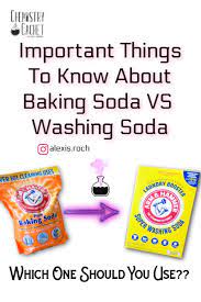 Most people probably associate it with cooking, because it makes your cakes . What Is The Difference Between Baking Soda And Washing Soda