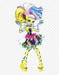 She is very loyal, protective of her friends and family. Frankie Stein Monster High Electrified Frankie Stein Free Transparent Png Clipart Images Download