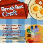 Breakfast Craft with Barbara Lord