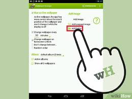 I found two apps that will do it for me. How To Rotate Between Wallpapers On An Android Using Wallpaper Changer