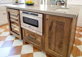 Scrapped the sliding barn doors rustic cabinet doors instead do. 20 Gorgeous Ways To Add Reclaimed Wood To Your Kitchen