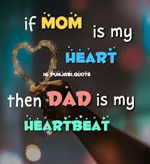 Heart Heart Beat Ammi Abbu Dad Quotes Mom Birthday Quotes Daddy Daughter Quotes