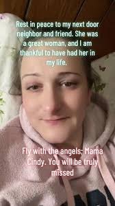 I will never forget you, Cindy. May you fly high with the angels. You will  be missed by so many. #restinpeace #rip #flyhigh #flywiththeangels  #youllbemissed #youresoloved #somissed #celebrationoflife ...