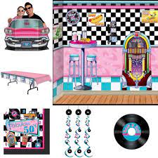 ❤ lass dich von designklassikern und tollen vintage möbeln inspirieren! Dekoration Fur Grease Und 50er Jahre Mottoparty Birthday Invitations 50th Party Rock And Roll
