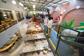 We wanted to create the coolest office in malaysia, so the design had to revolve around unconventional and fun. What A Welcome Visit By Ecoworld Co3 Social Office Facebook