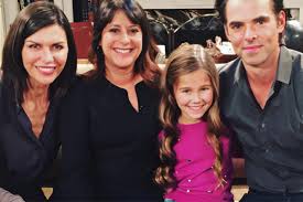 Dr. Patrick, Drake and Dr. Robin Scorpio with their adorable daughter Emma  Drake (Brooklyn Rae Silzer) 🗣️💭 Tell Us! What are your thoughts on 1) the  recast, and 2) the character's apparent