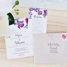 That Feeling When You Get A Wedding Invitation That You Designed And Lettered In The M Kraft Wedding Invitations Floral Wedding Invitations Wedding Invitations