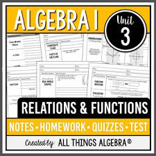 Some of the worksheets for this concept are unit 1 angle relationship answer key gina wilson pdf, slope intercept vs standard form work gina wilson pdf, gina wilson all things algebra 2013 z scores work ebook, gina wilson 2014 unit 4 ebook, gina wilson 2012 answer key epub, geometry unit. Relations And Functions Algebra 1 Curriculum Unit 3 Distance Learning