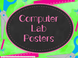 Negative space for ad, flyer. 84 Best Computer Lab Posters Ideas Computer Lab Posters Computer Lab School Technology