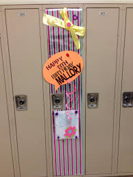 Birthday Locker Decoration Ideas Happy Birthday Another Masterpiece Made Birthday Locker Decorations Locker Decorations Diy Locker Decorations