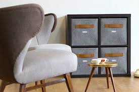 Regalkorb Aus Filz Mit Ledergriff Farbe Cognac Auch Passend Fur Ikea Expedit Und Kallax Box Korb Leder Griff Aufbewahrung Felted Storage Ikea Expedit Kallax