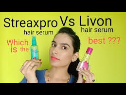 Take a few drops of hair serum, rub them between the palms of your hands, and then. Livon Hair Serum Vs Streax Pro Hair Serum Vita Gloss Review Demo Hindi Stylonika Youtube