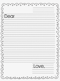 Character spacer line this paper is ideal for practicing individual alphabet letters, numerals, and punctuation characters. Primary Letter Writing Paper Printable Lined Paper With Border Png Image Transparent Png Free Download On Seekpng