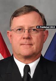 Vice Admiral Is Suspended in Gambling Investigation