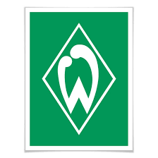 Sv werder bremendie grün/weißen aus dem hohen norden deutschlands: Poster Werder Bremen Logo Wall Art De