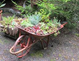 This post may contain affiliate links. Diy Wheelbarrow Planter Ideas Balcony Decoration Eco Friendly Garden Ideas