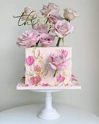 Lots of love.lots of love rosé. Pink Rose Box Cake Customzied Flower Cake Best Cake Gift For Her