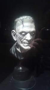 Cool bust of the Frankenstein monster