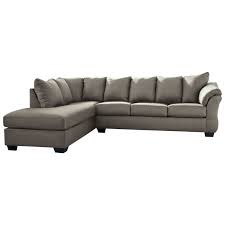 Maybe you would like to learn more about one of these? Signature Design By Ashley Darcy Cobblestone 7500567 16 Contemporary 2 Piece Sectional Sofa With Left Chaise Northeast Factory Direct Sectional Sofas