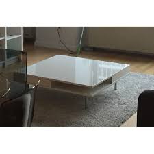 Minor scratches on one leg most. Ikea Tofteryd White Square Coffee Table Aptdeco