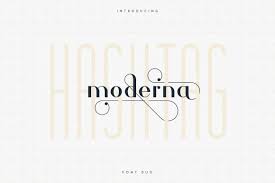 At first look it is a balanced and ordinary condensed typeface sharing a lot of similarity from its. Hashtag Moderna Duo Font Extra 134202 Other Font Bundles