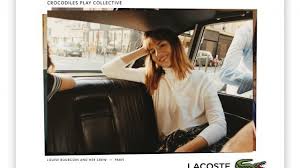 She was born on 28 november 1981 in rennes. Lacoste Crocodiles Play Collective Louise Bourgoin