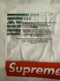 Details About New Supreme Ss18 Chart Tee Box Logo T Shirt White Large