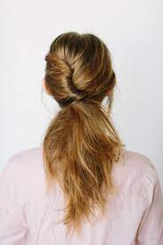 Diy Twisted Low Ponytail Hair Tutorial Hair Styles Twist Ponytail Ponytail Hairstyles