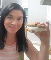 Dinner and dessert turned out sooooo delicious and it was all gluten free!  Gluten Free Slow Cooked Hawaiian Pineapple Pork Tenderloin and Gluten Free  Pumpkin Chocolate Chip Icecream Sandwiches. My family loved