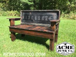 Studebaker Pickup Tailgate Bench That We Built For Sale Tailgate Bench Car Parts Decor Automotive Decor