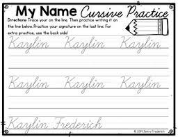 Once you have selected your favorite style, copy the letters from your name, and practice them. How To Write My Name In Cursive Signature