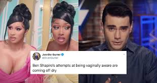 Aug 24, 2020 · mor shapiro is an american medical expert, famously known as the wife of the popular political commentator ben shapiro. A Us Conservative Tried Clowning On Wap And Now He S The Driest Meme Of The Day