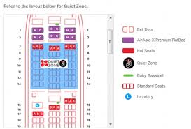 airline introduces quiet zones on long haul flights by