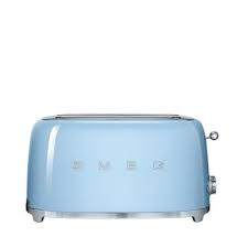 Smeg 4 Slice Toaster In 2020 Smeg Blue Kitchen Accessories Pastel Blue