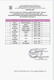 Ganjil 2020 ganjil 2020 unair ganjil 2020 aula unair ganjil 2020 elearning unair ganjil 2020 aula ganjil 2020 um surabaya. Jadwal Penilaian Tengah Daring Kelas 9 Semester Genap 2020 2021 Smp Negeri 9 Surabaya