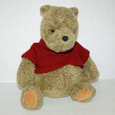 Gund Winnie The Pooh Plush Sitting 11 Classic Pooh Bear Red Sweater Gund Winnie The Pooh Plush Pooh Bear Pooh
