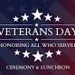 Veterans Day Ceremony & Luncheon event image