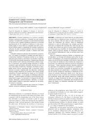Pdf Forefoot Adduction In Children Management And Treatment