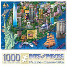 Maybe you would like to learn more about one of these? New York City 1000 Piece Jigsaw Puzzle Bits And Pieces Uk