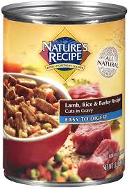 Lamb and rice is a complete food that provides all the nutrients your active dog needs to be fit, happy and healthy. Nature S Recipe Easy To Digest Lamb Rice And Barley Cuts In Gravy Cann Petsense