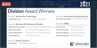 MassBay Honors Student Awardees at 59th Commencement Ceremony