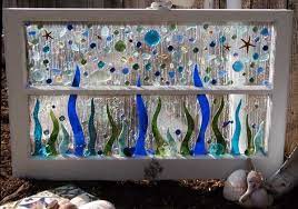 Pin On Old Window Glass On Glass Mosiacs