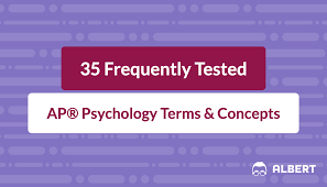 That means ap® psychology is a prime opportunity to boost your confidence and experience in taking ap® exams. 35 Frequently Tested Ap Psychology Terms Concepts Albert Io