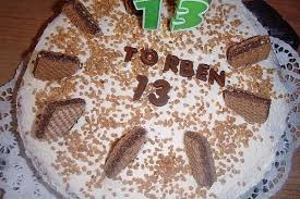 Hanuta Torte Geburtstagskuchen Buttercreme Torten Hanuta