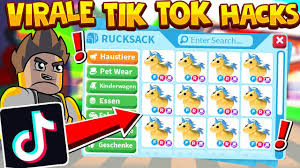 Works with all devices with internet access. Virale Adopt Me Tik Tok Hacks Testen Funktionieren Youtube