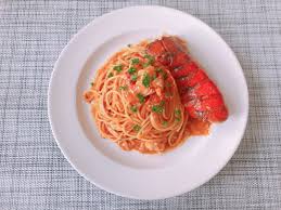 アレンジレシピ】オマール海老のトマトクリームパスタ – たからじま