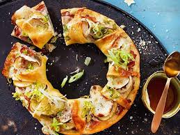 Schinken Kase Stern Rezept Lecker Rezepte Lecker Fertiger Pizzateig