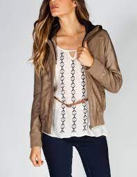Jack By Bb Dakota Womens Fleece Hood Faux Leather Jacket 224934413 Jackets Tillys Com Womens Fleece Faux Leather Jackets Leather Jacket