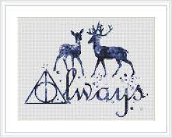 5 out of 5 stars (53) sale price $6.29 $ 6.29 $ 6.99 original price $6.99. Always Cross Stitch Deer Silhouette Abstract Cross Stitch Etsy In 2021 Cross Stitch Patterns Harry Potter Cross Stitch Cross Stitch